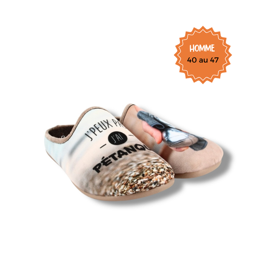 "J'peux pas j'ai pétanque"