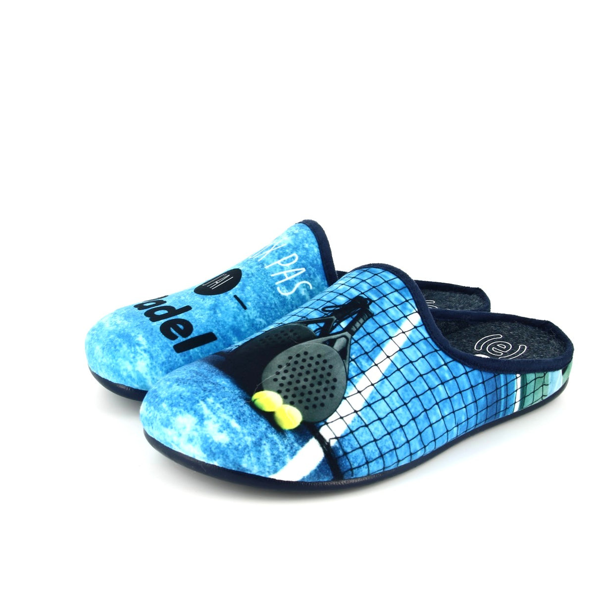 Pantoufles humoristiques padel « J'peux pas, j'ai Padel » – vue 5